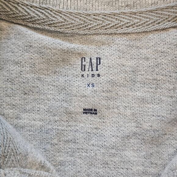 Gap Kids Polo Shirt Lot of 2 Boys XS Gray Uniform Short Sleeve School Basics - Picture 4 of 7